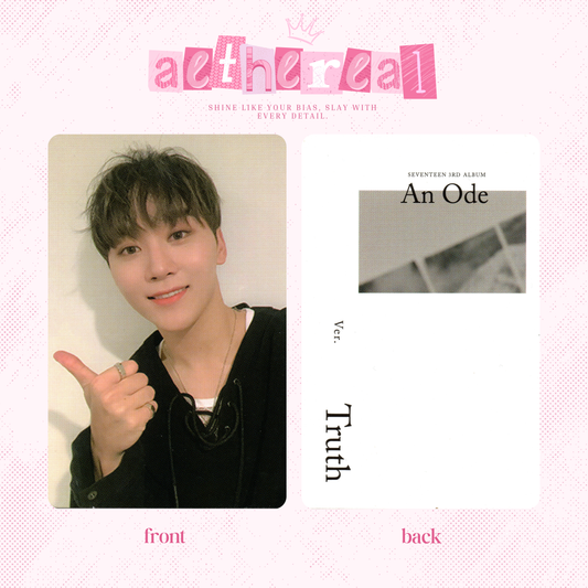 Seventeen - An Ode photocard