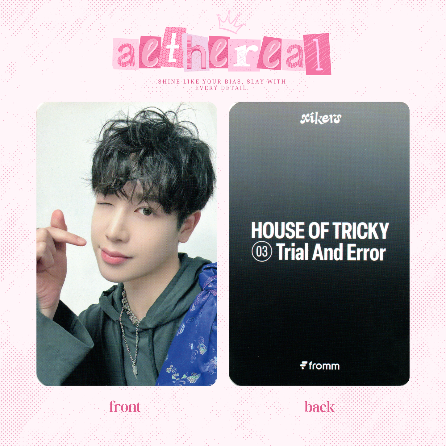 Xikers - Trial and error photocard