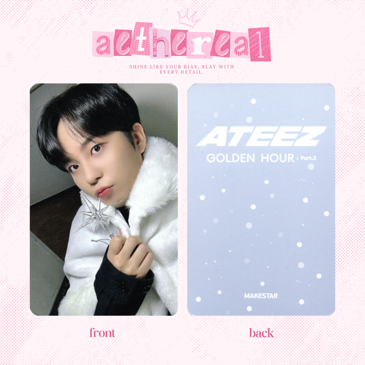 Ateez - Golden hour part 2 photocard
