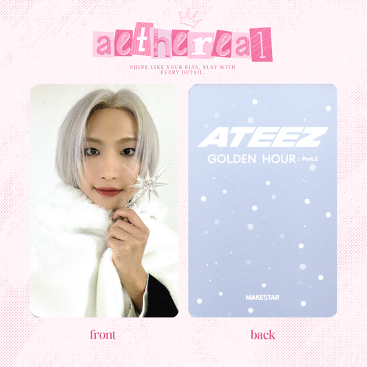 Ateez - Golden hour part 2 photocard
