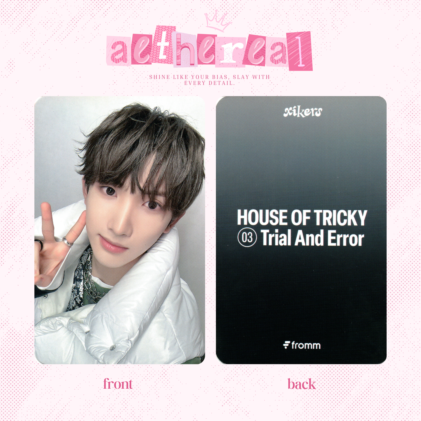 Xikers - Trial and error photocard