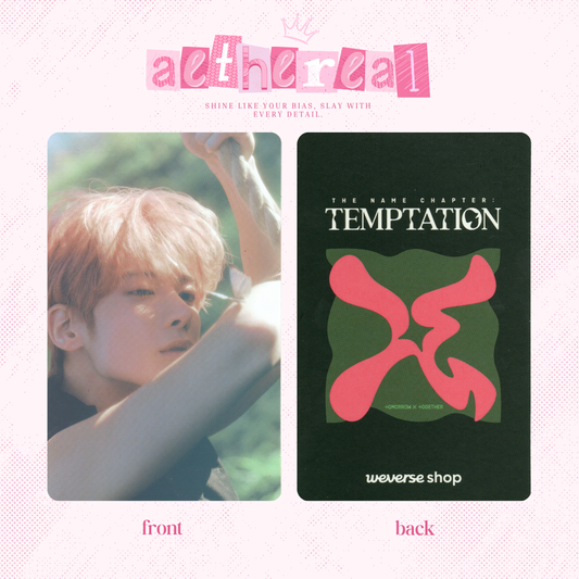 TXT - Temptation photocard