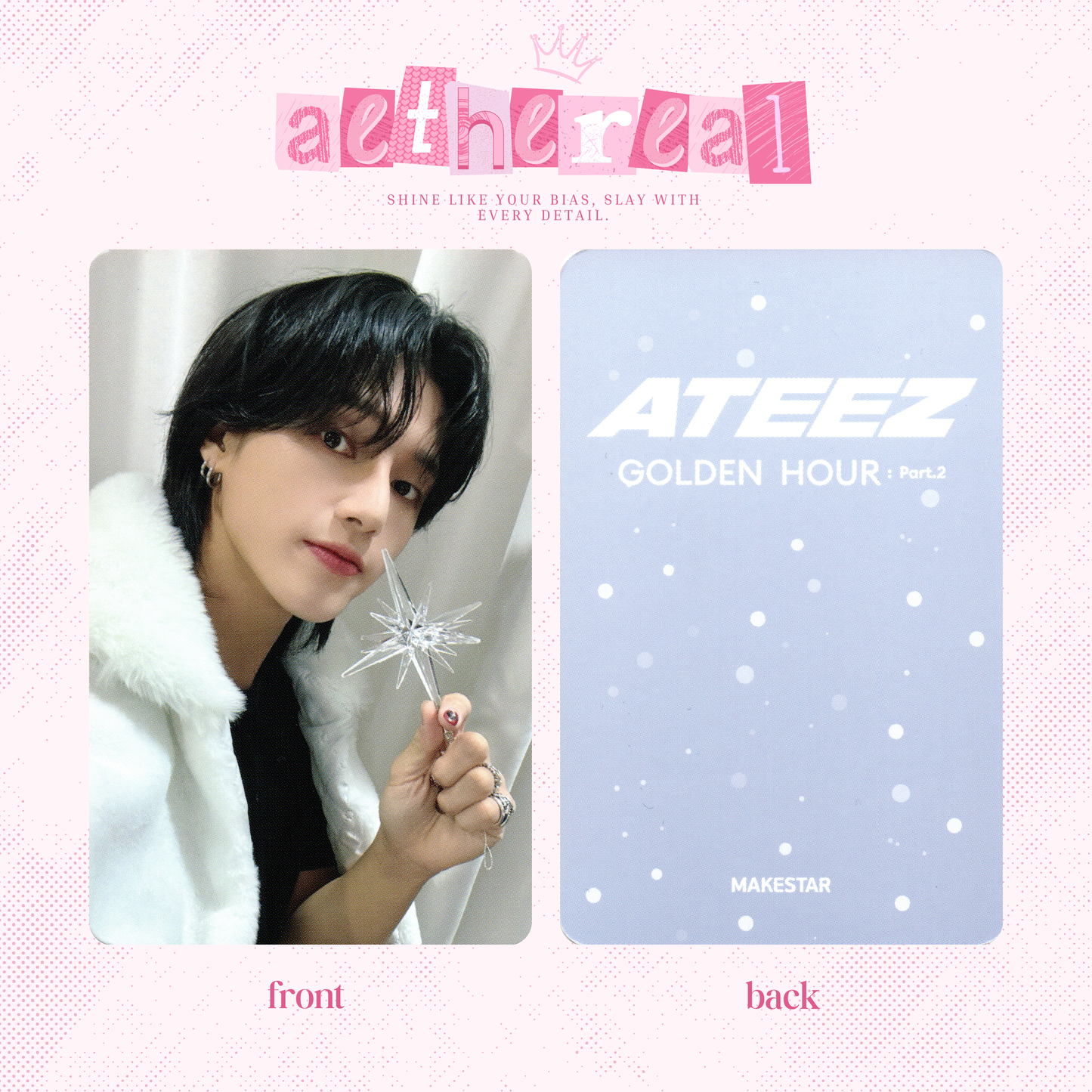 Ateez - Golden hour part 2 photocard