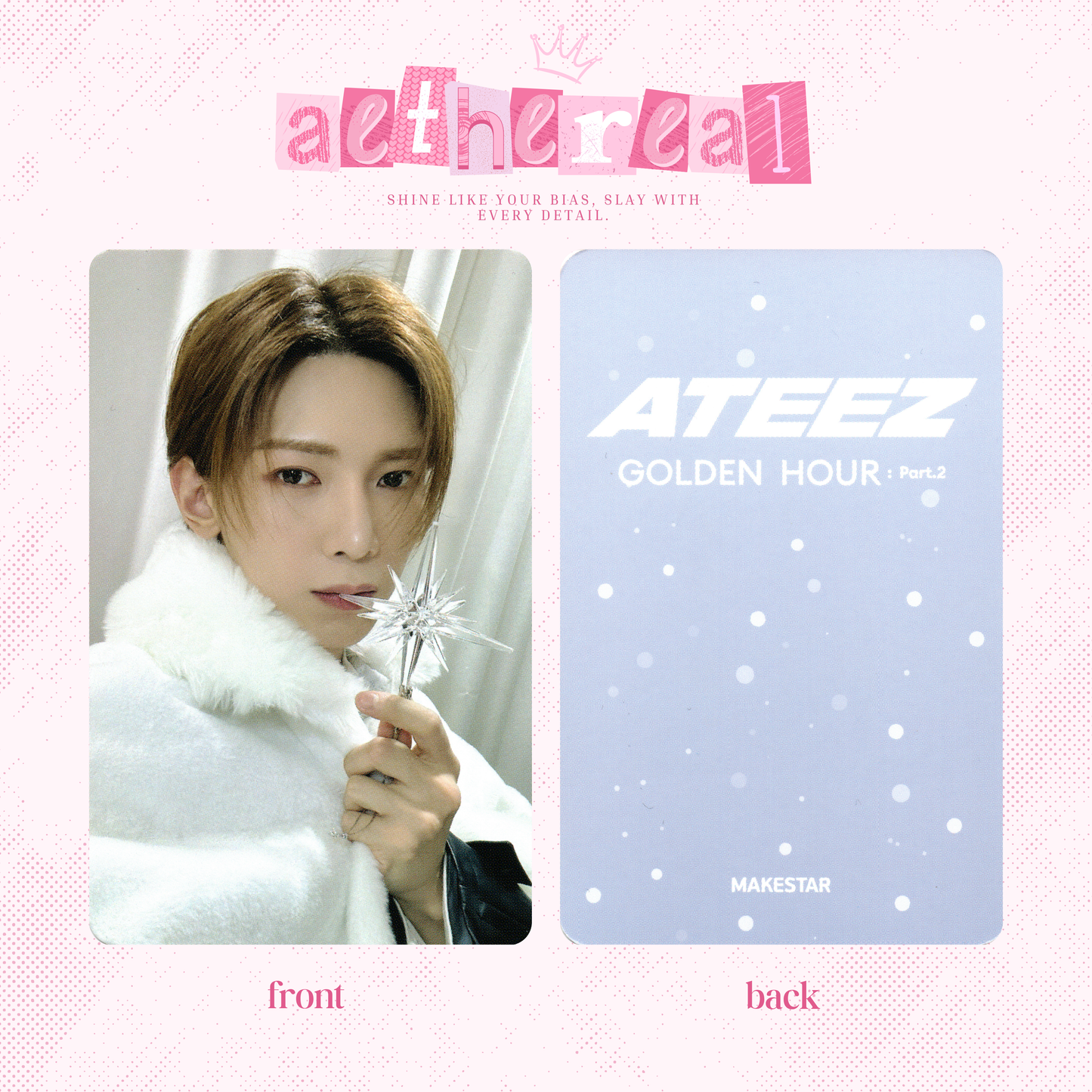 Ateez - Golden hour part 2 photocard