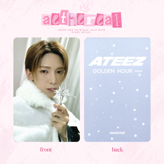 Ateez - Golden hour part 2 photocard