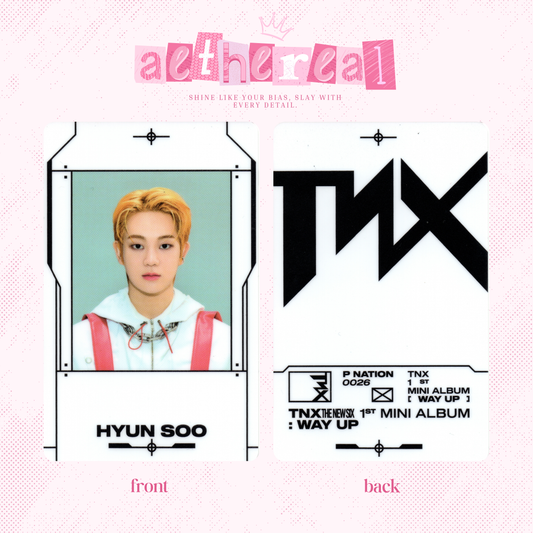 TNX - Way Up photocard