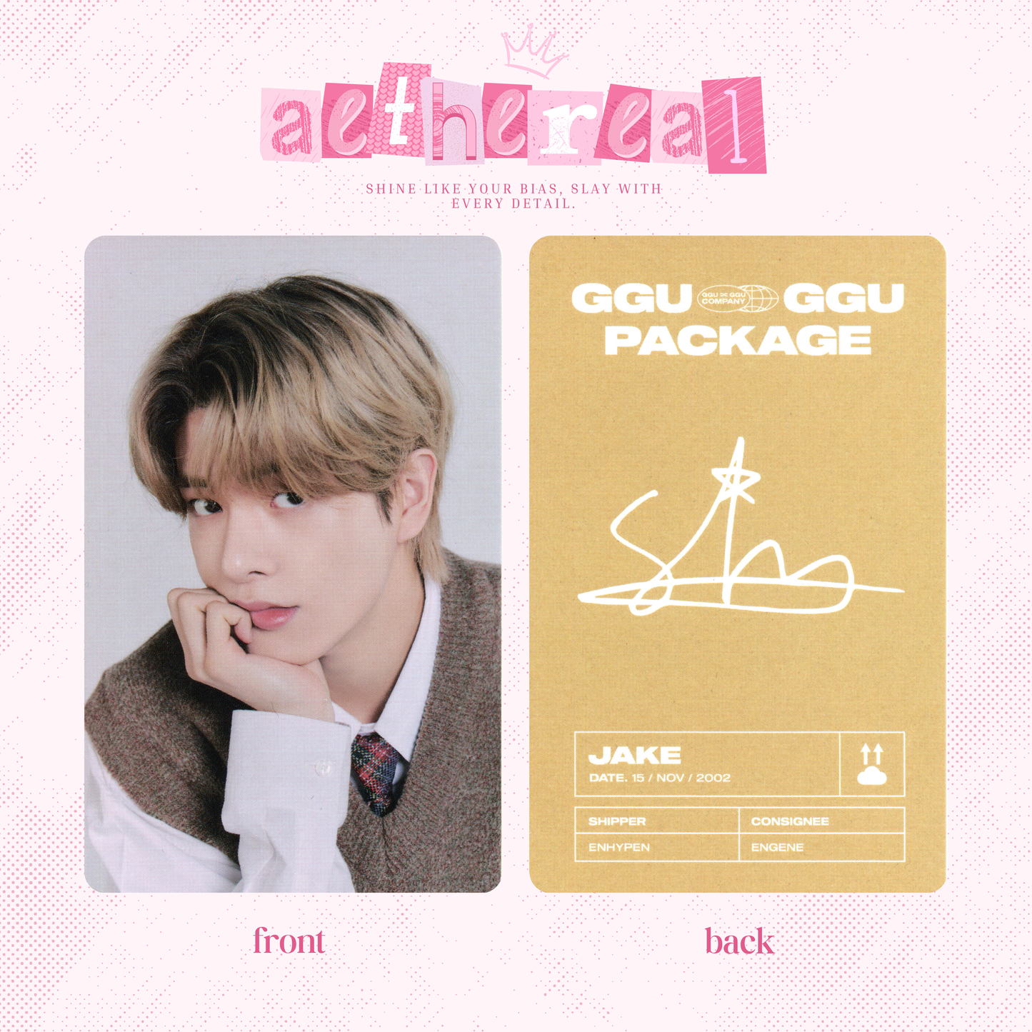 Enhypen - Ggu ggu package 2022 photocard