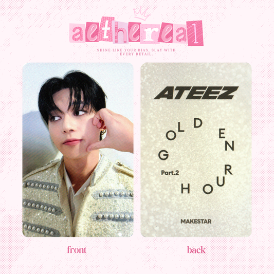 Ateez - Golden hour part 2 photocard