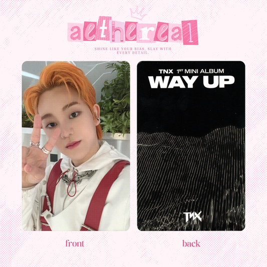 TNX - Way Up photocard