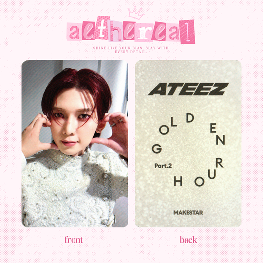 Ateez - Golden hour part 2 photocard