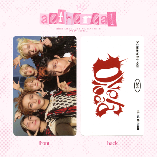 Xdinary heroes - Overload photocard