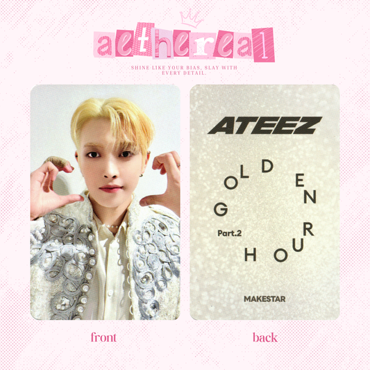 Ateez - Golden hour part 2 photocard