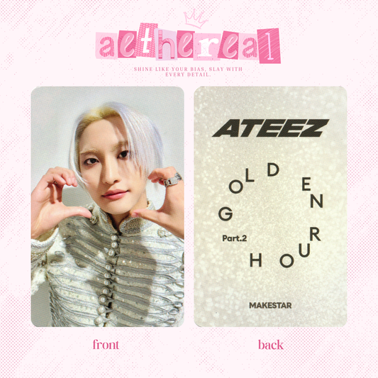 Ateez - Golden hour part 2 photocard