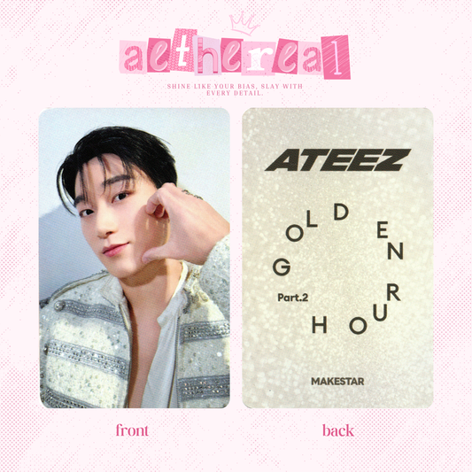 Ateez - Golden hour part 2 photocard