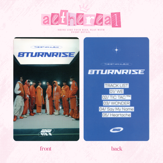 8turn - 8turnrise photocard