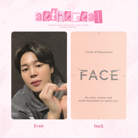 Jimin - Face photocard