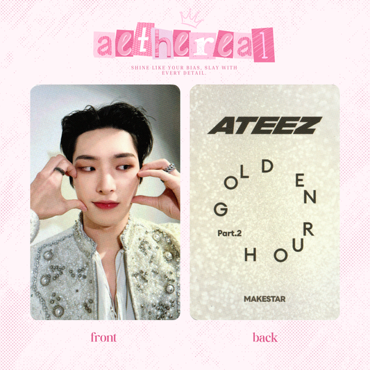 Ateez - Golden hour part 2 photocard