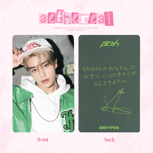 Enhypen - Sadame photocard