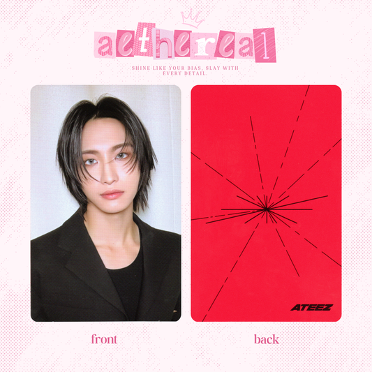 Ateez - Golden hour part 2 photocard