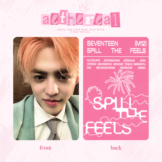 Seventeen - Spin the feels photocard