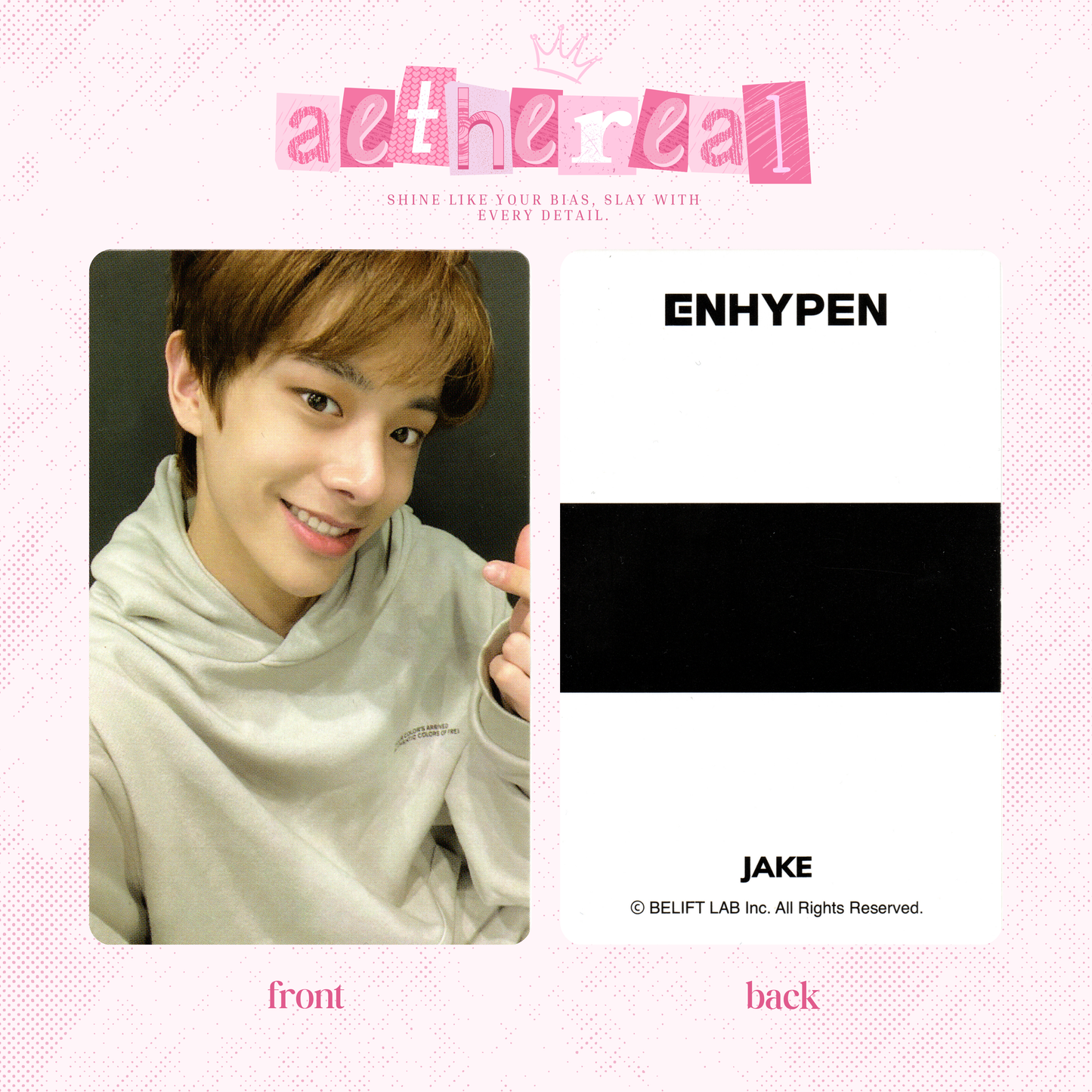 Enhypen - Lightstick photocard