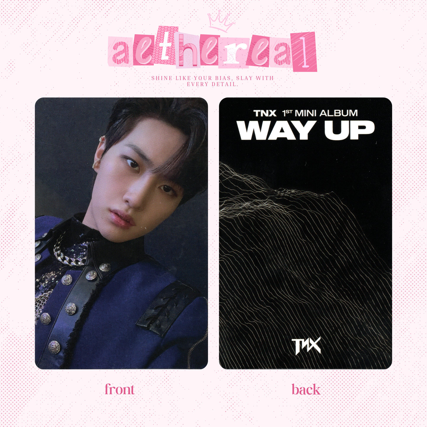 TNX - Way Up photocard