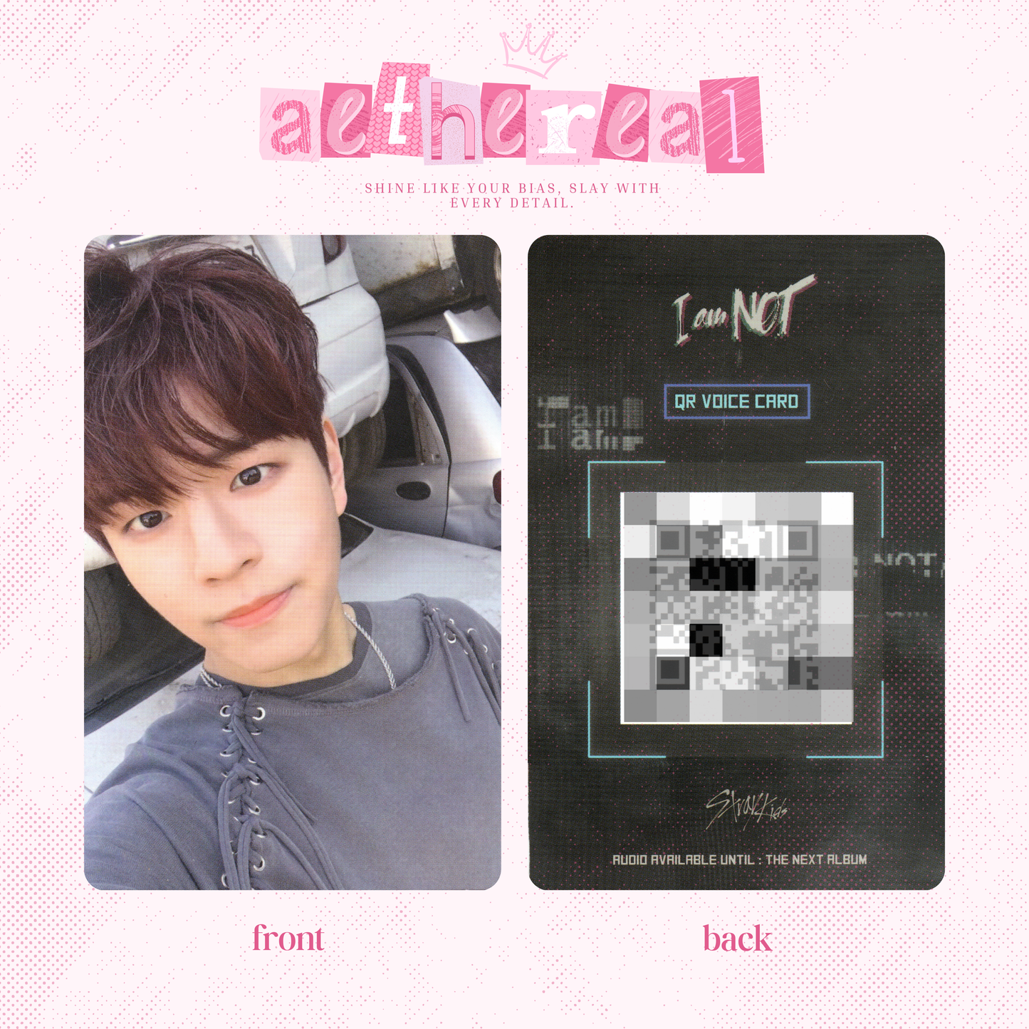 Stray kids - I am not photocard
