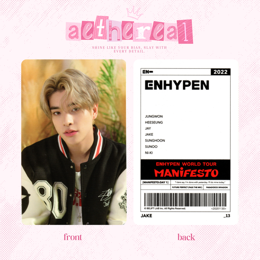 Enhypen - Manifesto photocard