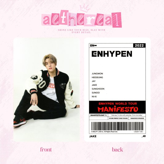 Enhypen - Manifesto photocard