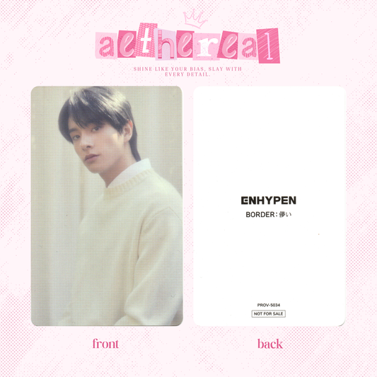 Enhypen - Hakanai photocard