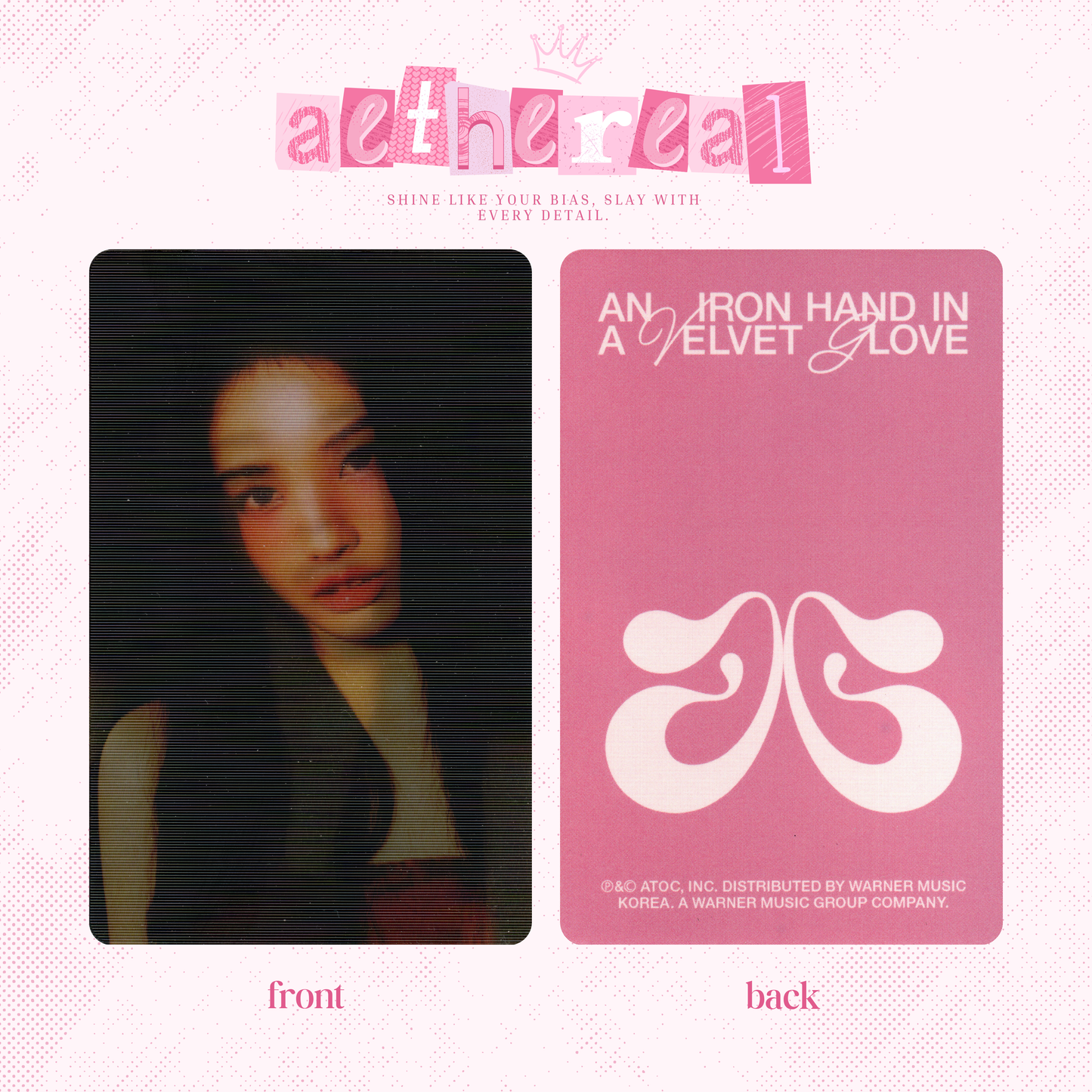 Jini - An iron hand in a velvet glove photocard