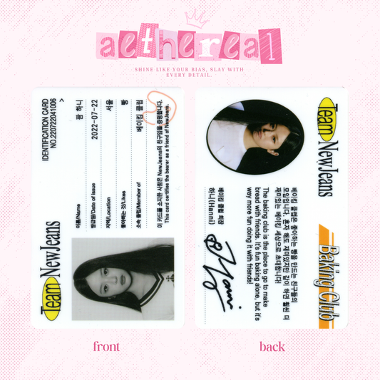 New Jeans - New Jeans photocard
