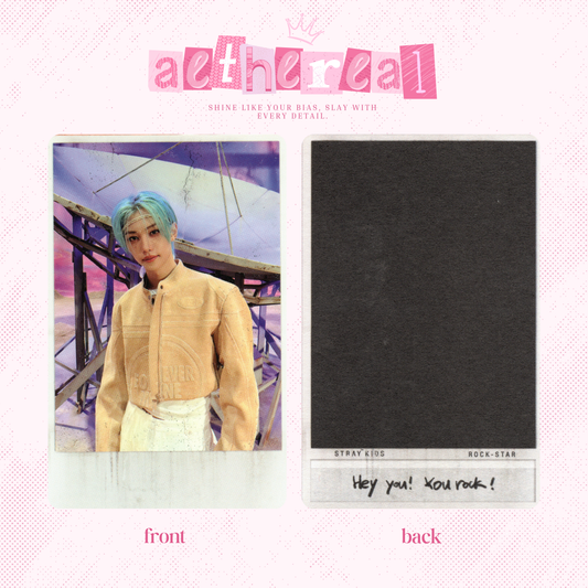 Stray kids - Rock Star photocard