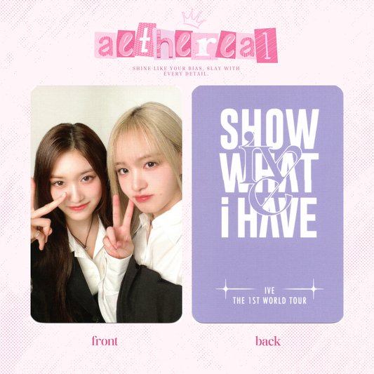 IVE - Show What I Have photocard