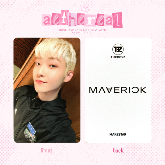 The boyz - Be Aware photocard
