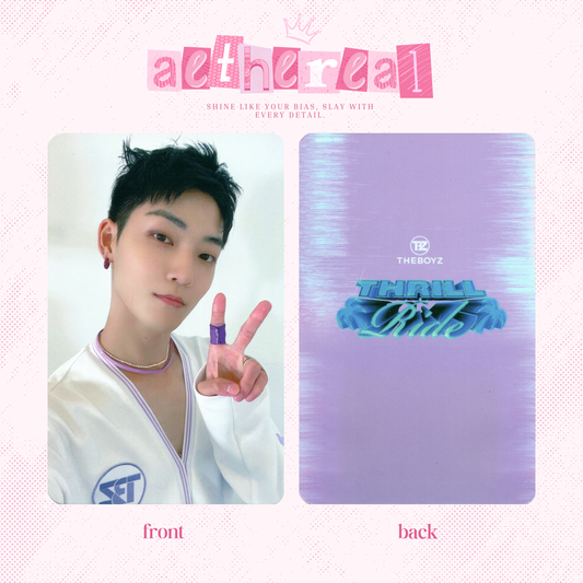 The boyz - Thrill-ing photocard