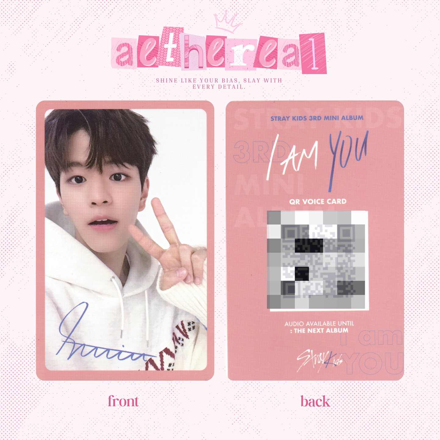 Stray kids - I am you photocard