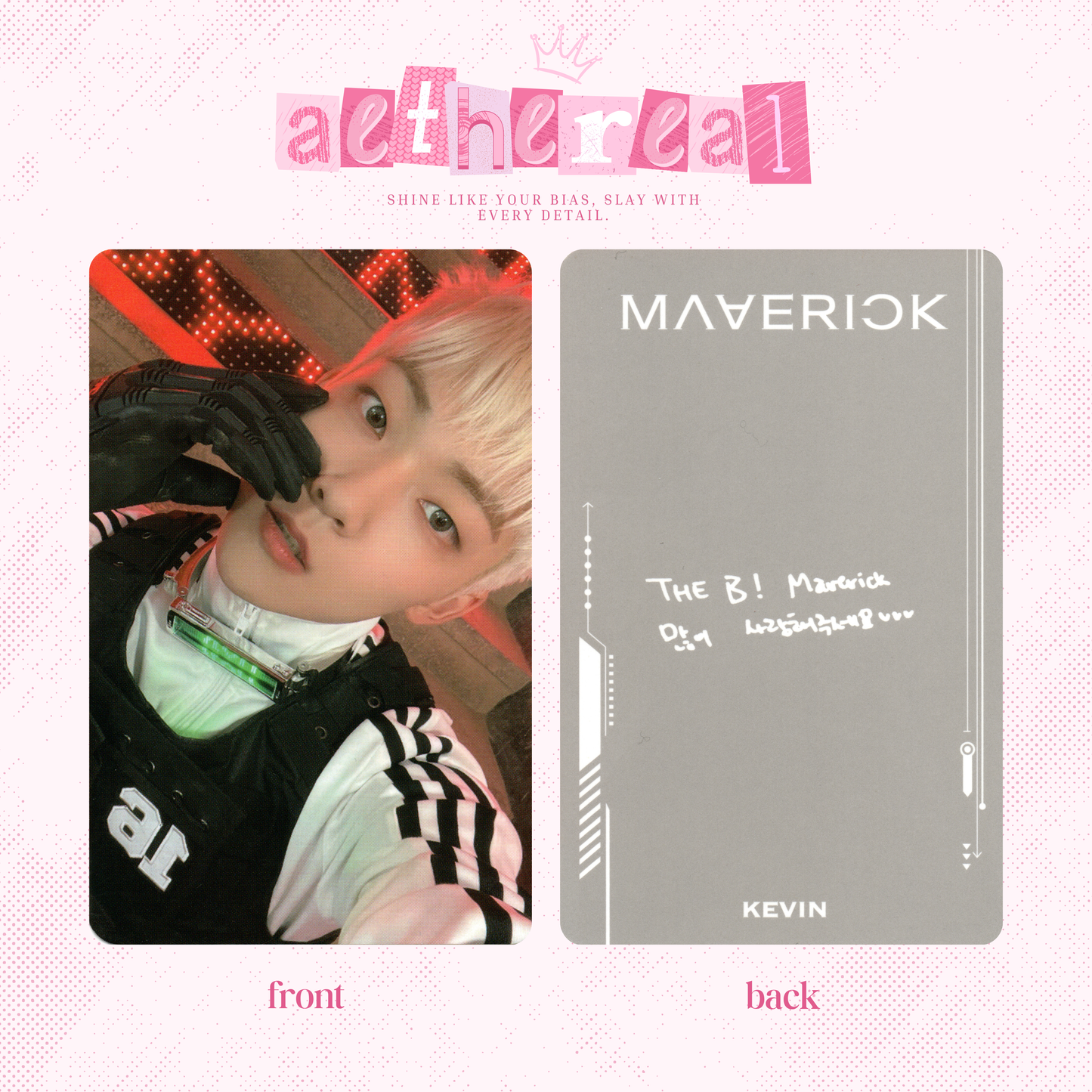 The boyz - Maverick photocard