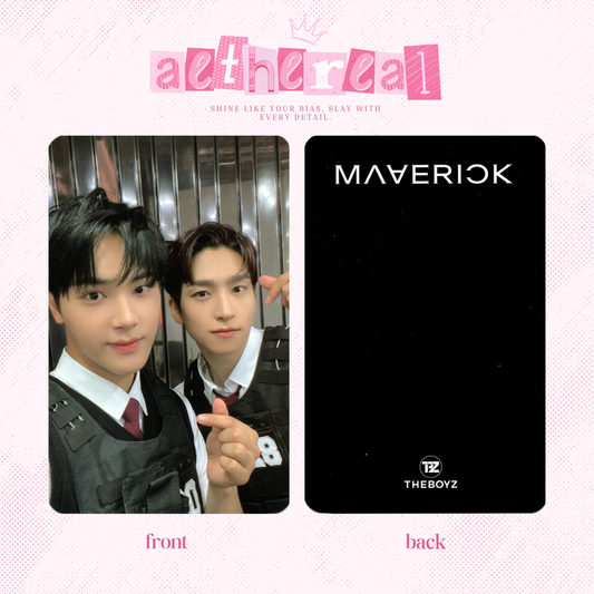 The boyz - Maverick photocard