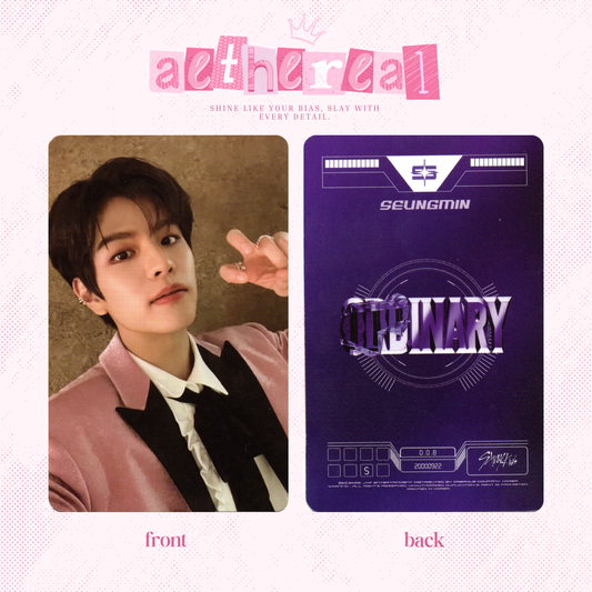Stray kids - Oddinary photocard