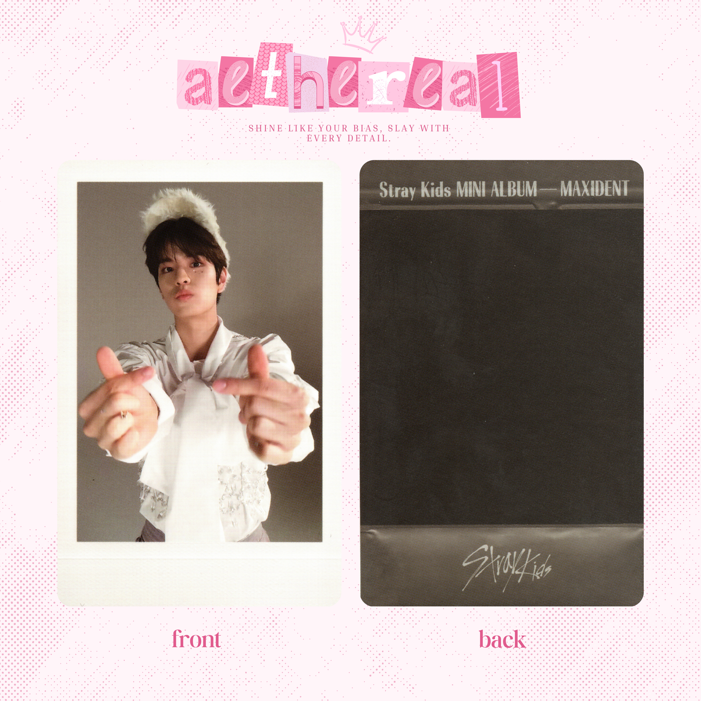 Stray kids - Maxident photocard