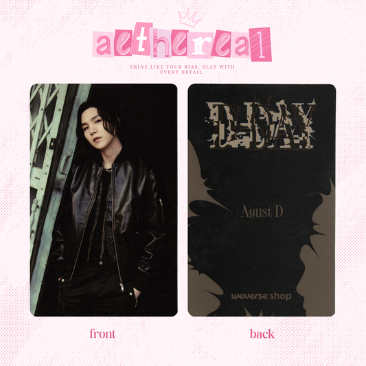 Agust D - D-Day photocard