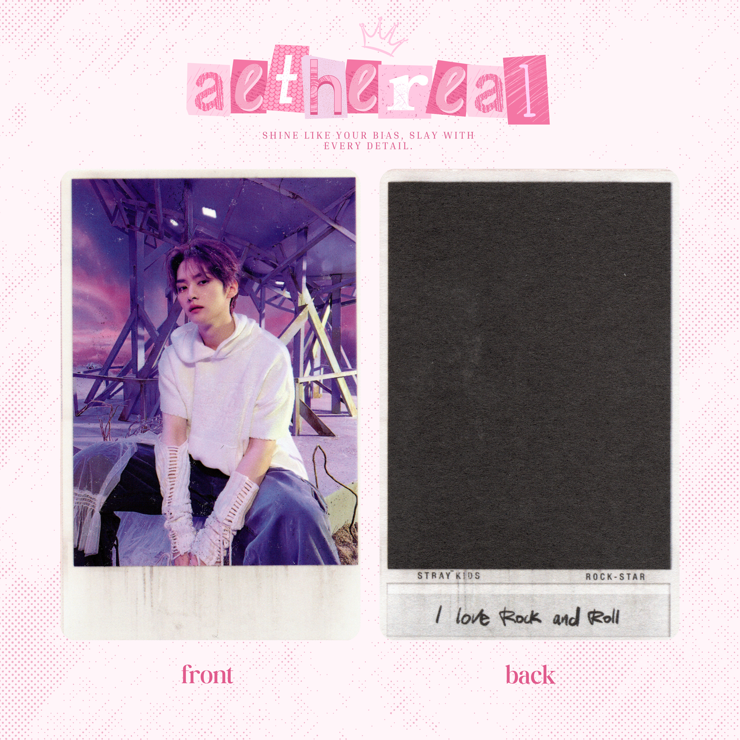 Stray kids - Rock Star photocard