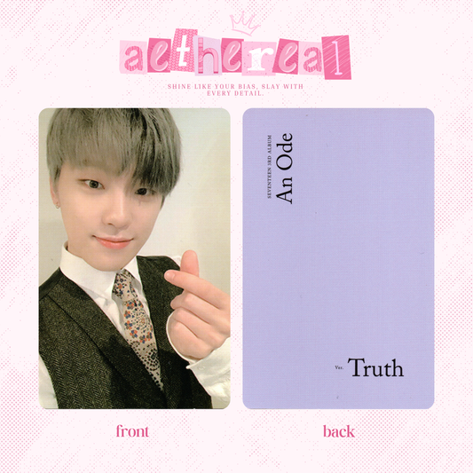 Seventeen - An Ode photocard
