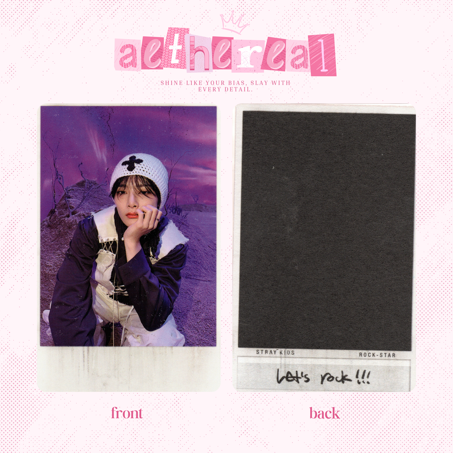 Stray kids - Rock Star photocard