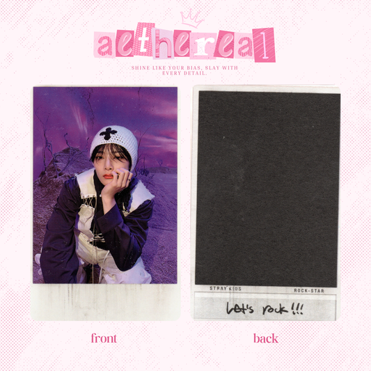 Stray kids - Rock Star photocard