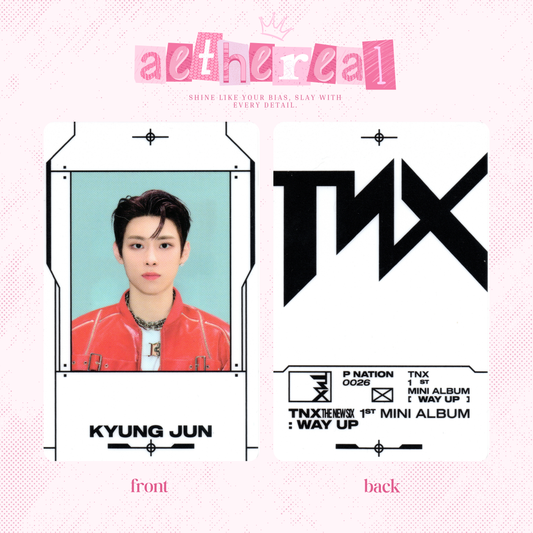 TNX - Way Up photocard