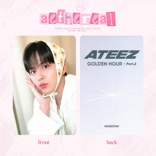 Ateez - Golden hour part 2 photocard
