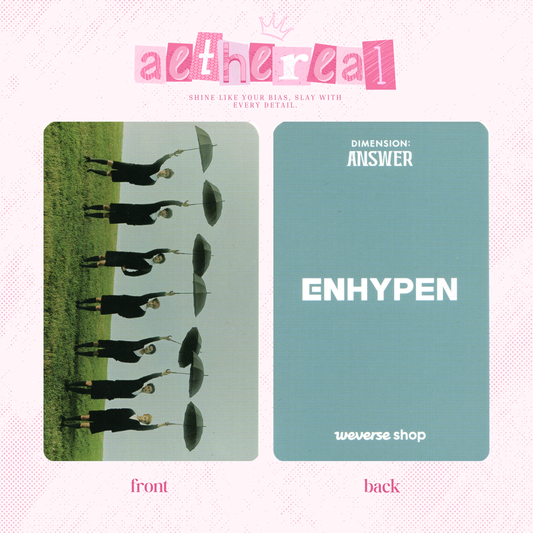 Enhypen - Answer photocard