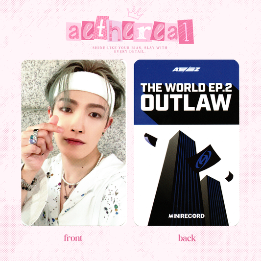 Ateez - Outlaw photocard